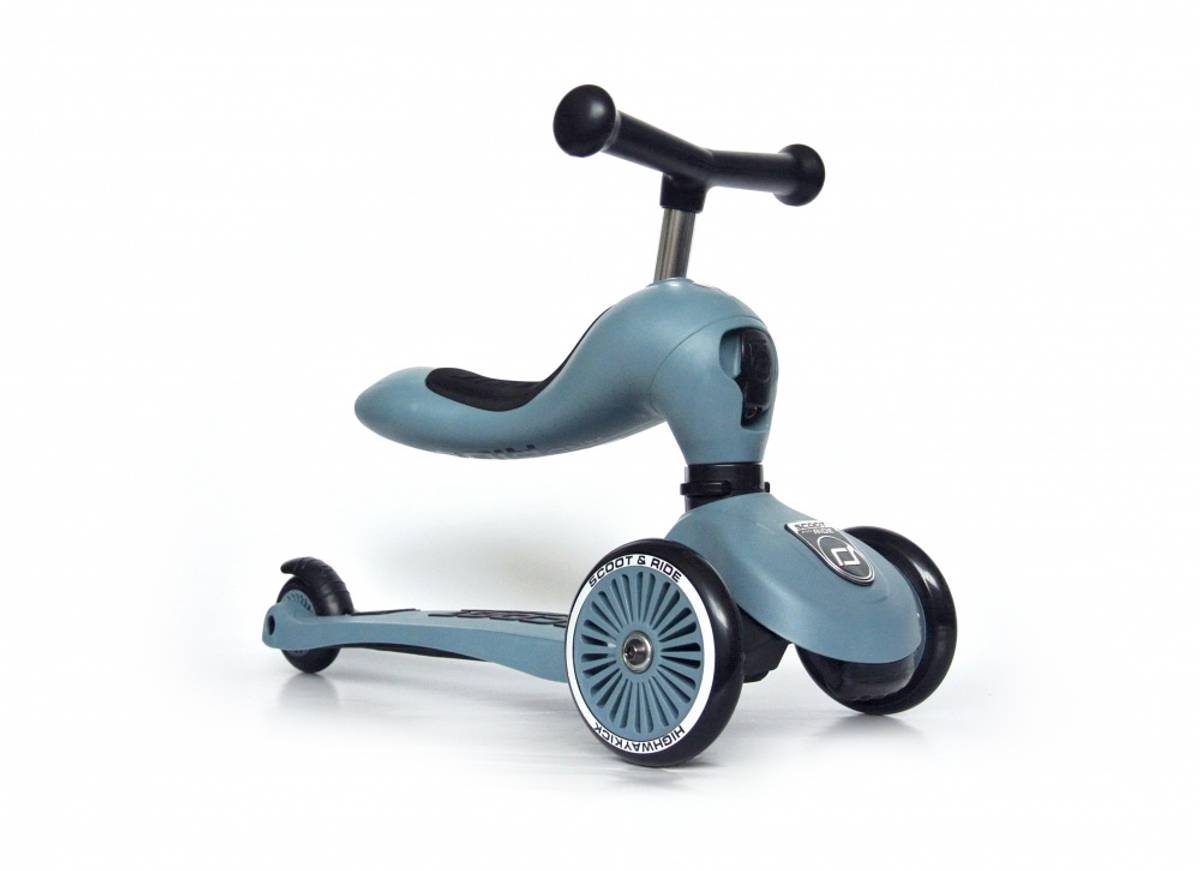 Scoot & Ride - Sparkesykkel Highwaykick 1 Steel