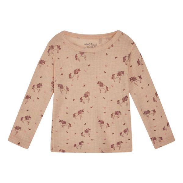 Hovedbilde Hust and Claire - Trøye Ull og Lyocell Acel Rose ...