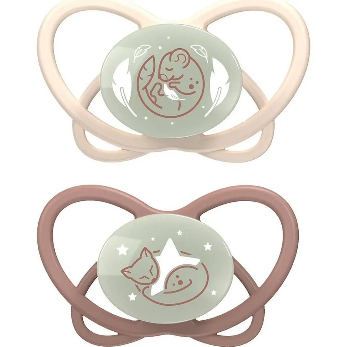 Nip- Smokker Night 2pk 16-32mnd Beige