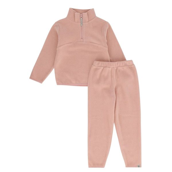 Hovedbilde Gullkorn - Berg Fleece-sett Tåkerosa