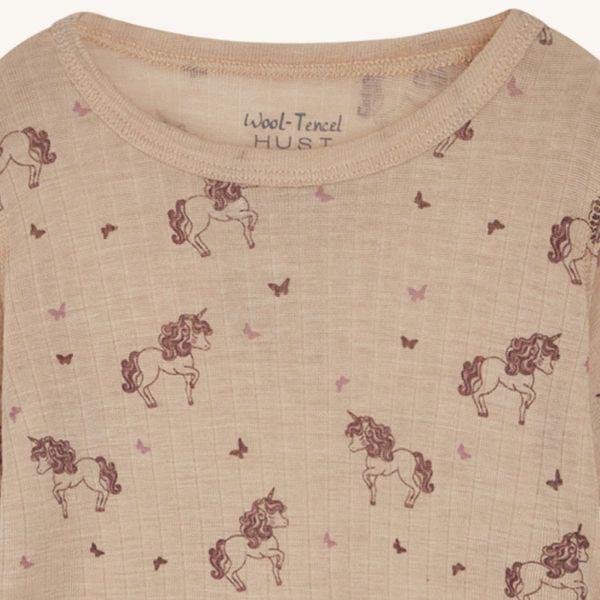 Hovedbilde Hust and Claire - Trøye Ull og Lyocell Acel Rose ...