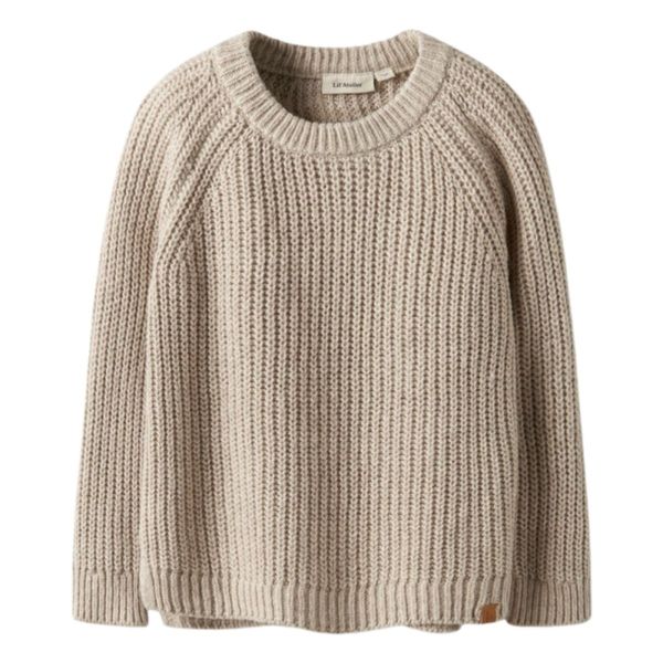 Hovedbilde Lil'Atelier - Genser Rumba Knit Loose Oxford Tan ...