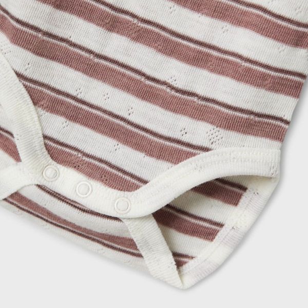 Hovedbilde Name It - Body Ull Wang Stripe Antler/ Snow White