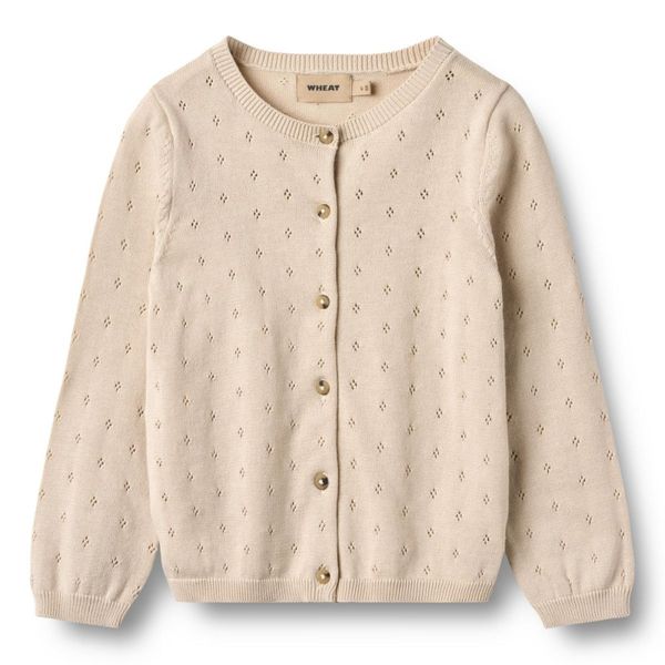 Hovedbilde Wheat - Cardigan Knit Maia Offwhite