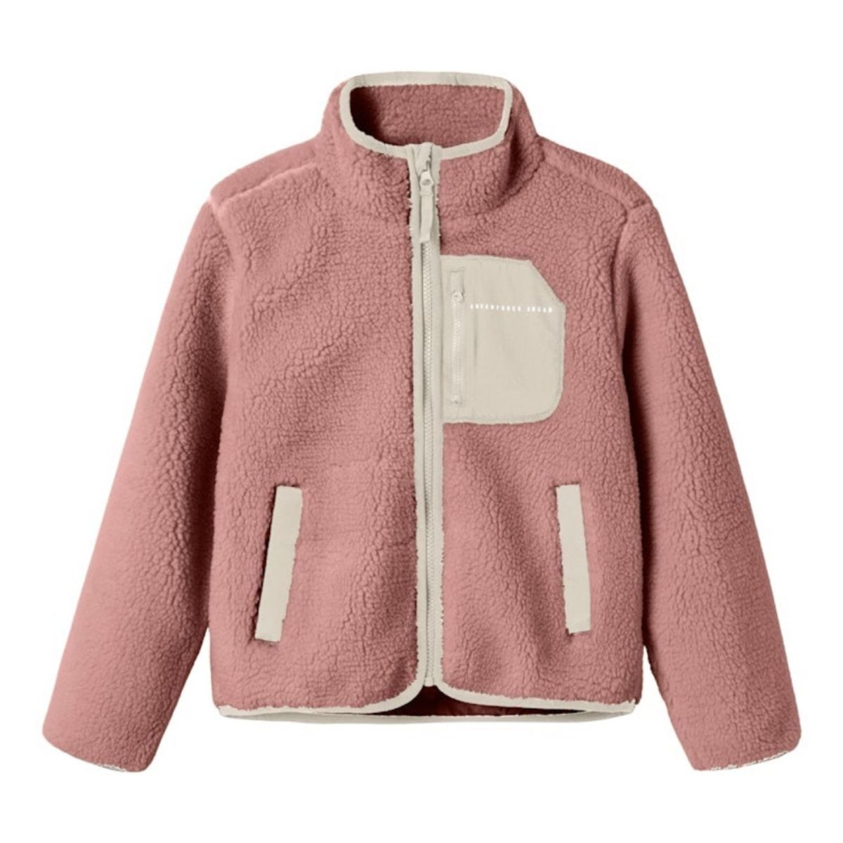 Name It - Fleecejakke Mattia Sherpa Woodrose