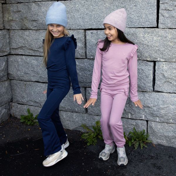 Hovedbilde Vilje & Ve - Bukse i Ull og Bambus Nanna Mauve ...