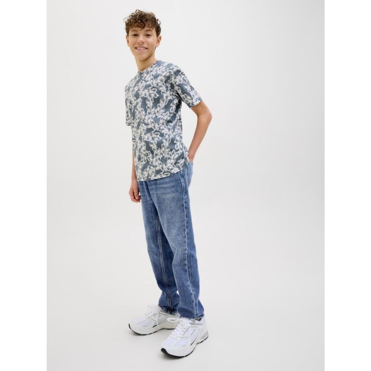 Jack & Jones - Jeans Bukse Clark Original AKM 123 Blue Denim