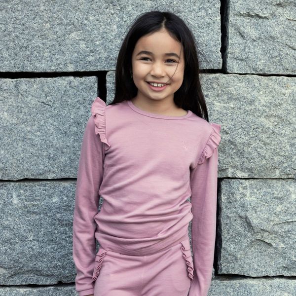 Hovedbilde Vilje & Ve - Genser i Ull og Bambus Dis Mauve ...