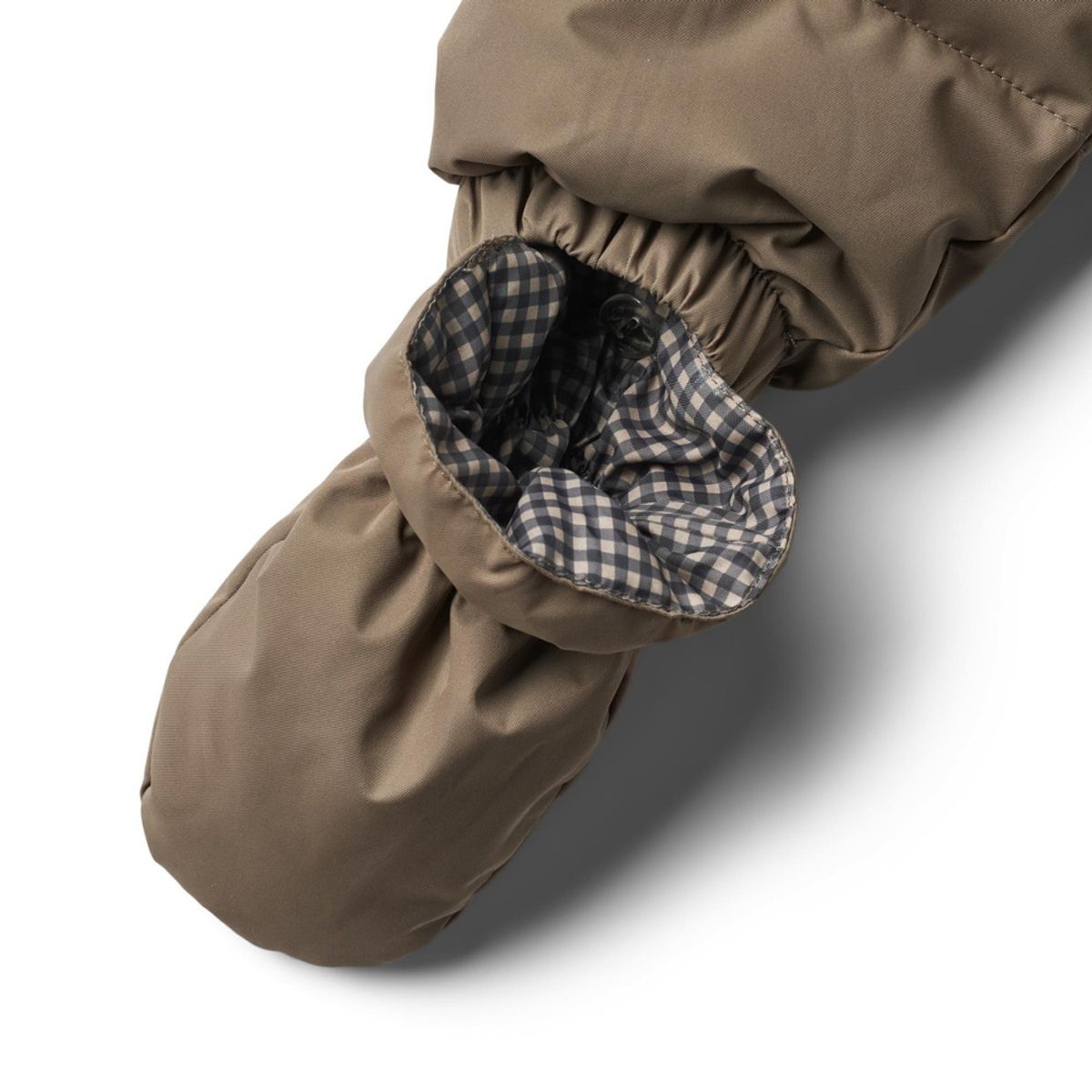 Wheat - Vinterdress Puffer Baby Dry Wood