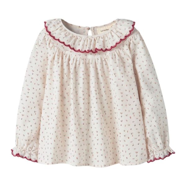 Hovedbilde Lil'Atelier - Bluse med Krage Rasia Turtledove ...
