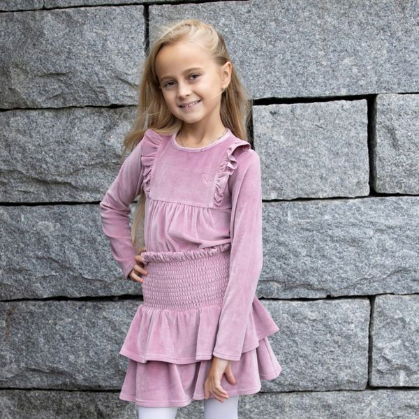 Hovedbilde Vilje & Ve - Velourgenser Juliane Blush Rose