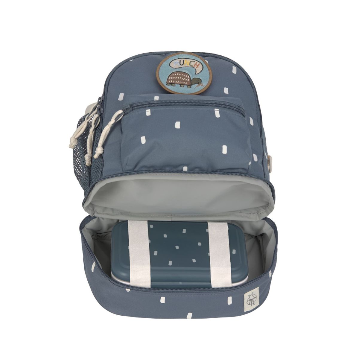 Lässig - Mini Ryggsekk Happy Print Blue