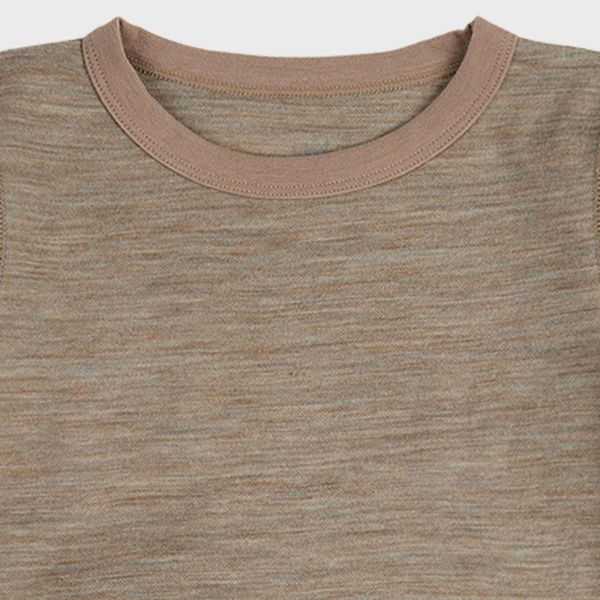 Hovedbilde Hust and Claire - Trøye i Ull Awo Solid Beaver