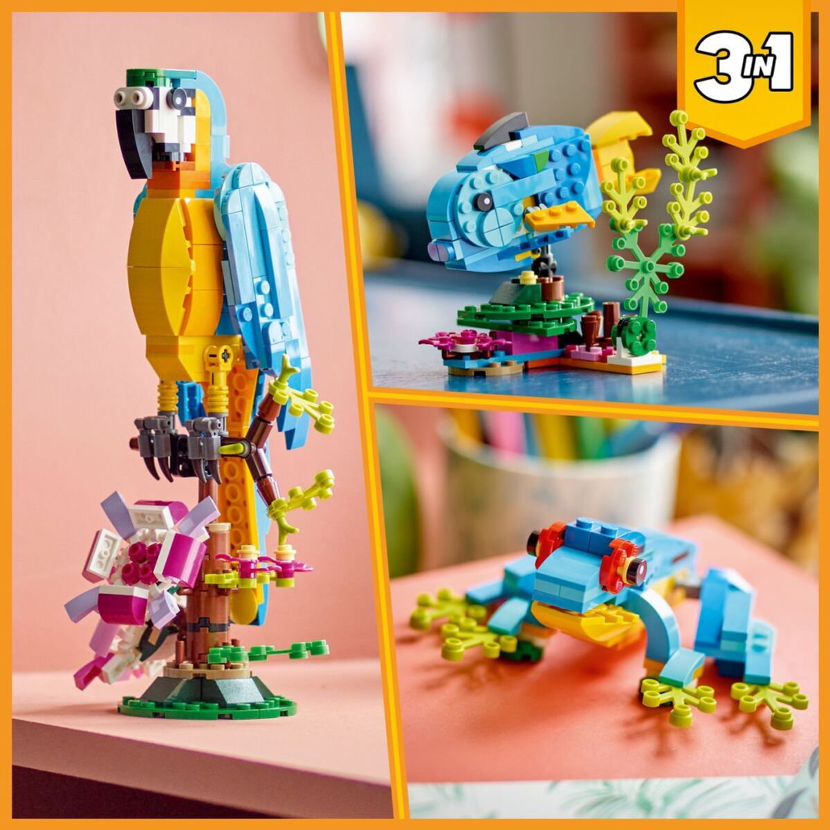 LEGO - Creator Eksotisk Papegøye