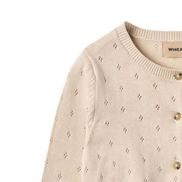 Hovedbilde Wheat - Cardigan Knit Maia Offwhite