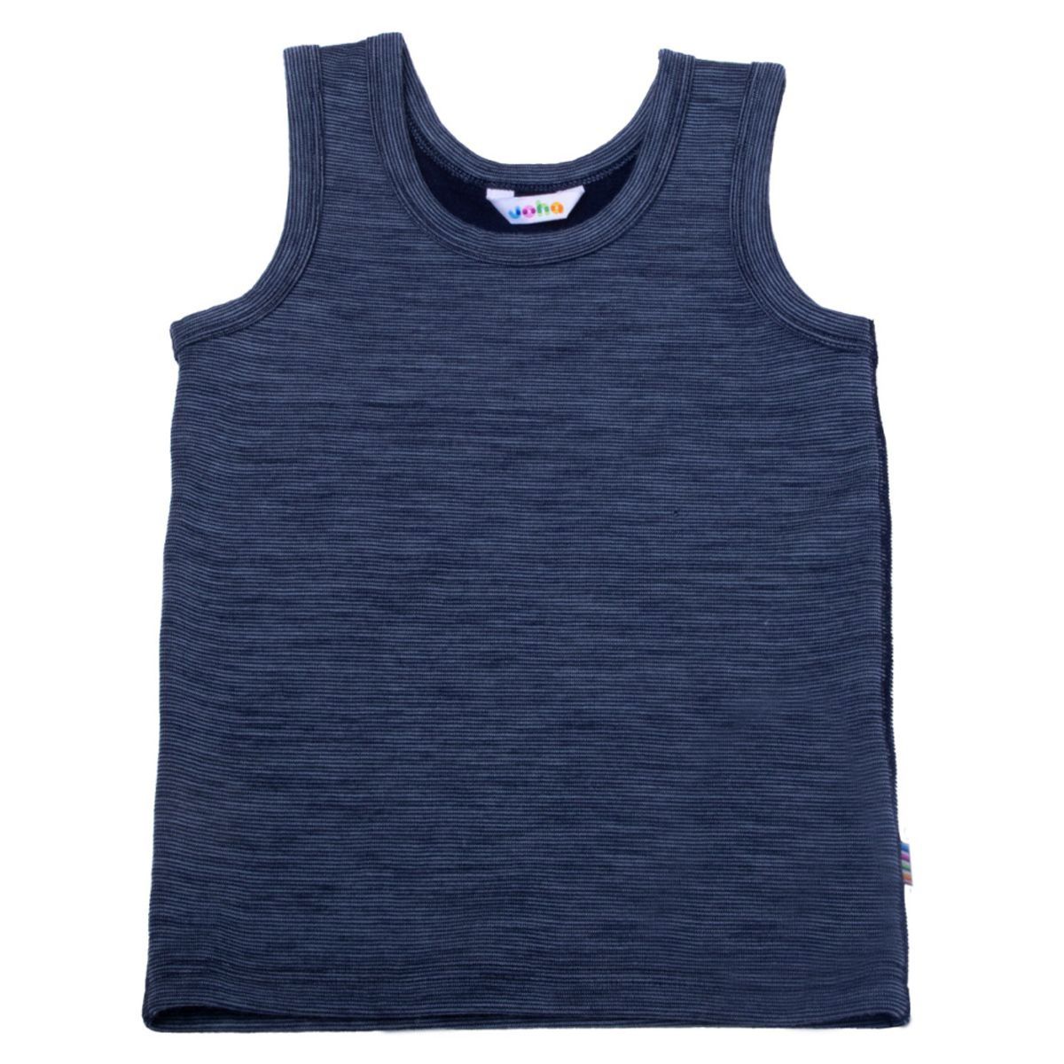 Joha - Singlet Ull Basic Blå Melert