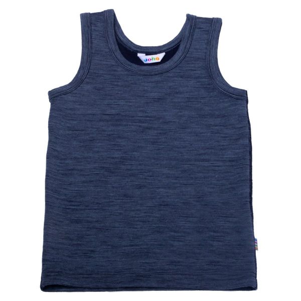 Hovedbilde Joha - Singlet Ull Basic Blå Melert